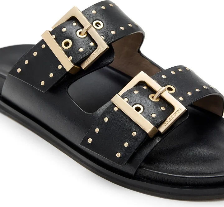 Magda Two-Strap Stud Sandal - Image 5