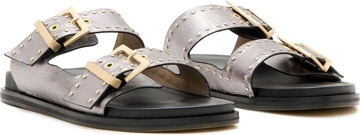 Magda Two Strap Stud Sandal