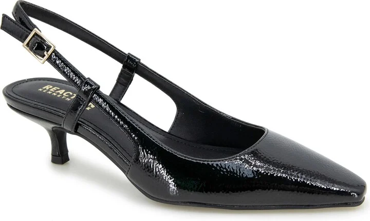 Maggie Kitten Heel Slingback Pump