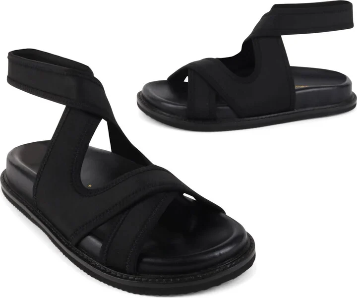 Maggy Neoprene Sandal- Black