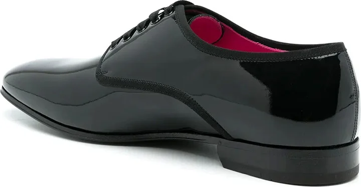 Magic patent leather Derby shoes - Image 3