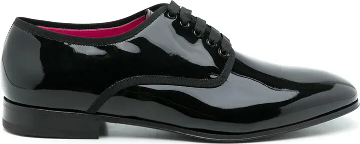 Magic patent leather Derby shoes