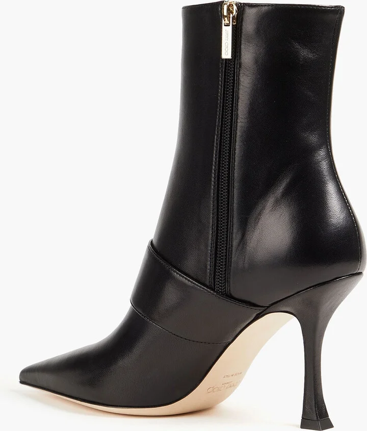 Magik 90 buckled leather ankle boots - Image 3
