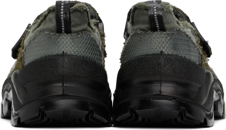 Magliano Gray & Khaki U-Power Scandy Sneakers - Image 2