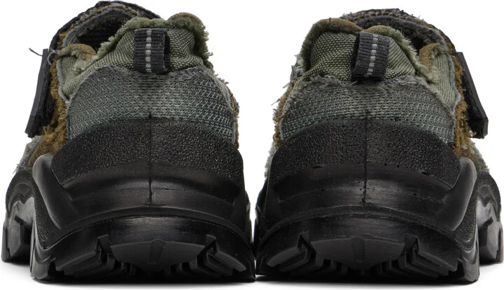 Magliano Gray & Khaki U-Power Scandy Sneakers - Image 2