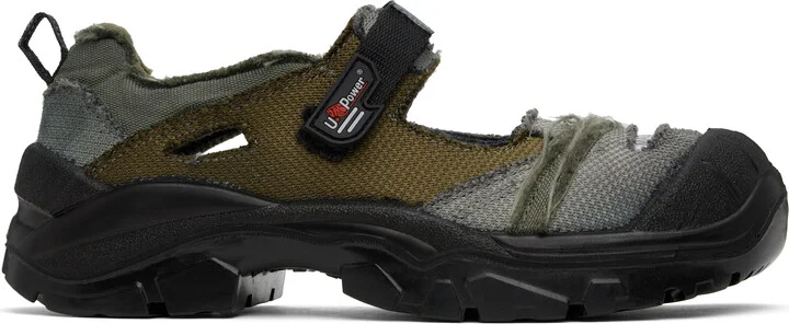 Magliano Gray & Khaki U-Power Scandy Sneakers