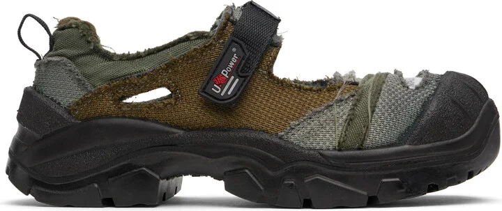 Magliano Gray & Khaki U-Power Scandy Sneakers