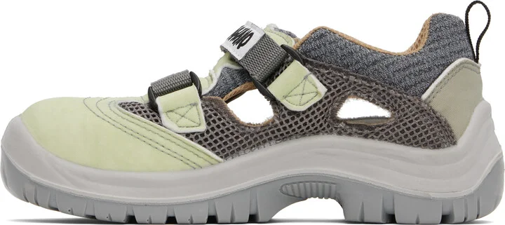 Magliano Green & Gray U-Power Edition Scandy Sneakers - Image 3