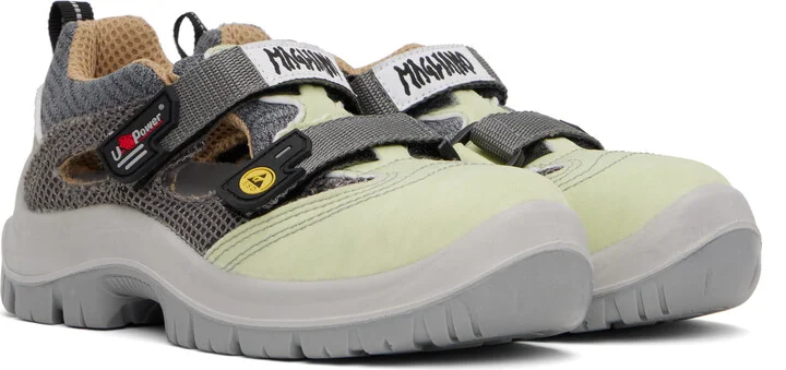 Magliano Green & Gray U-Power Edition Scandy Sneakers - Image 4