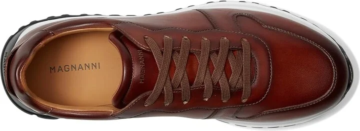 Magnanni Apoyo Men's Shoes Cognac : 8 M, Leather - Image 2