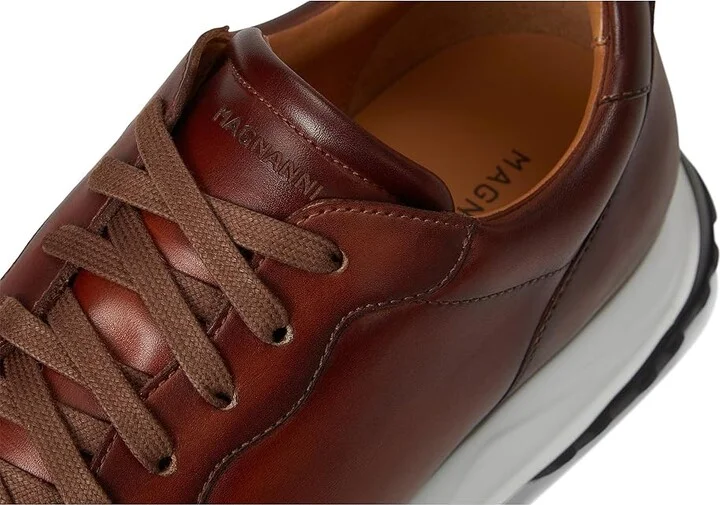 Magnanni Apoyo Men's Shoes Cognac : 8 M, Leather - Image 7