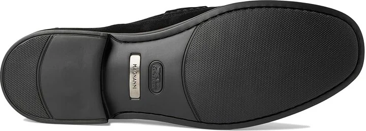 Magnanni Blas II Men's Slip on Shoes Black Suede : 11 M, Leather - Image 3