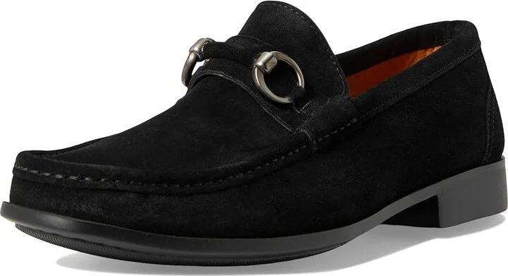 Magnanni Blas II Men's Slip on Shoes Black Suede : 11 M, Leather - Image 5