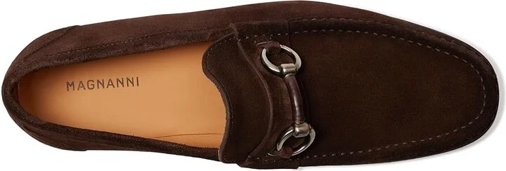 Magnanni Blas II Men's Slip on Shoes Mid Brown : 7.5 M, Leather - Image 2