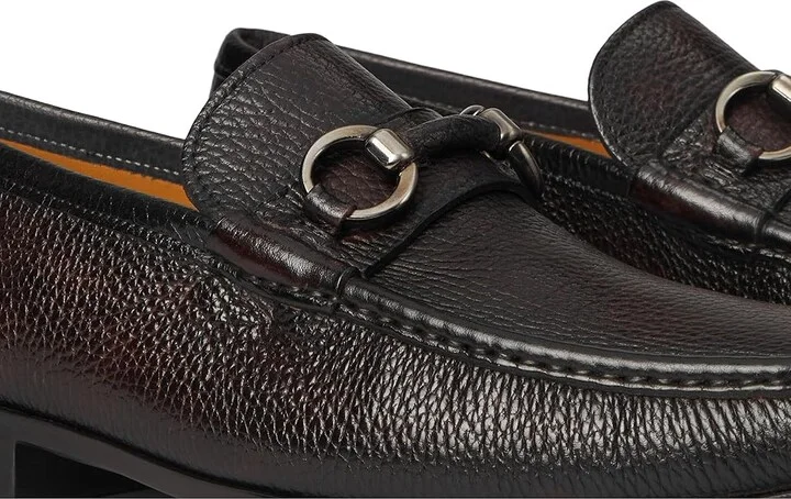 Magnanni Blas III Men's Slip on Shoes Brown : 12 M, Leather - Image 7