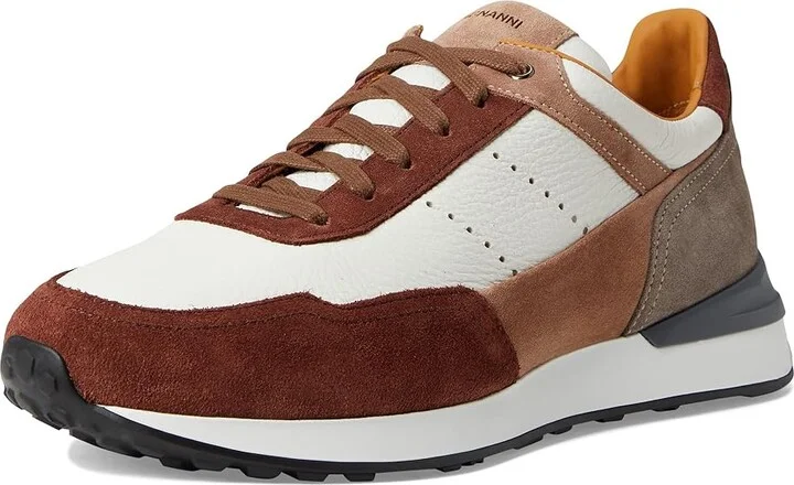 Magnanni Bravo Men's Lace up casual Shoes Castagna Brik/White : 11 M, Leather - Image 5