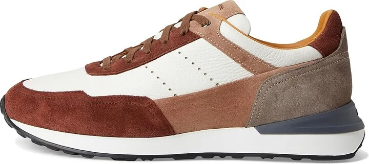 Magnanni Bravo Men's Lace up casual Shoes Castagna Brik/White : 11 M, Leather - Image 6