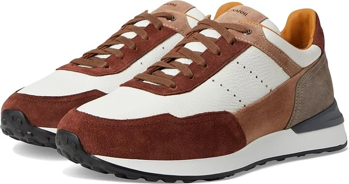 Magnanni Bravo Men's Lace up casual Shoes Castagna Brik/White : 11 M, Leather