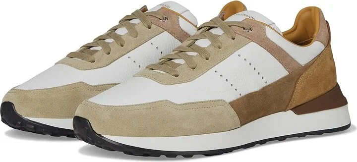 Magnanni Bravo Men's Lace up casual Shoes White/Taupe : 7 M, Leather
