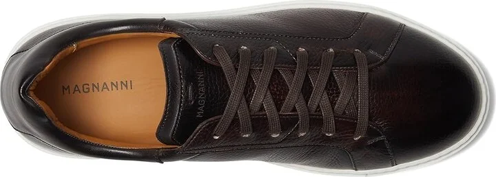 Magnanni Castillio Lo Men's Shoes Brown/Leno : 12 M, Leather/Suede - Image 2