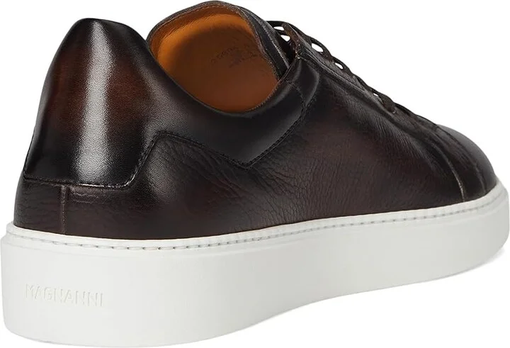 Magnanni Castillio Lo Men's Shoes Brown/Leno : 12 M, Leather/Suede - Image 4