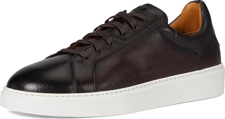 Magnanni Castillio Lo Men's Shoes Brown/Leno : 12 M, Leather/Suede - Image 5