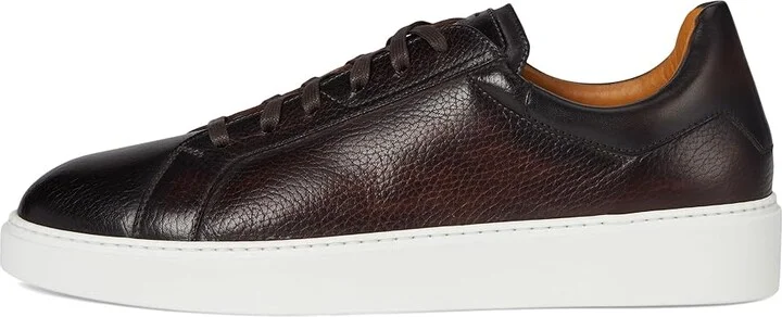 Magnanni Castillio Lo Men's Shoes Brown/Leno : 12 M, Leather/Suede - Image 6