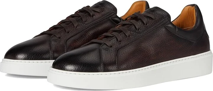 Magnanni Castillio Lo Men's Shoes Brown/Leno : 12 M, Leather/Suede