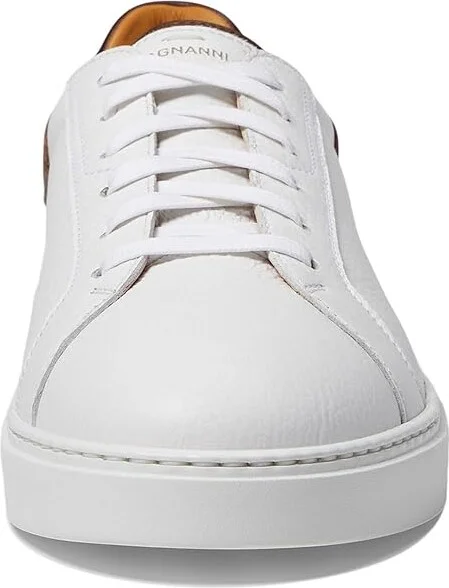 Magnanni Castillio Lo Men's Shoes White/Leno : 12 M, Leather/Suede - Image 5