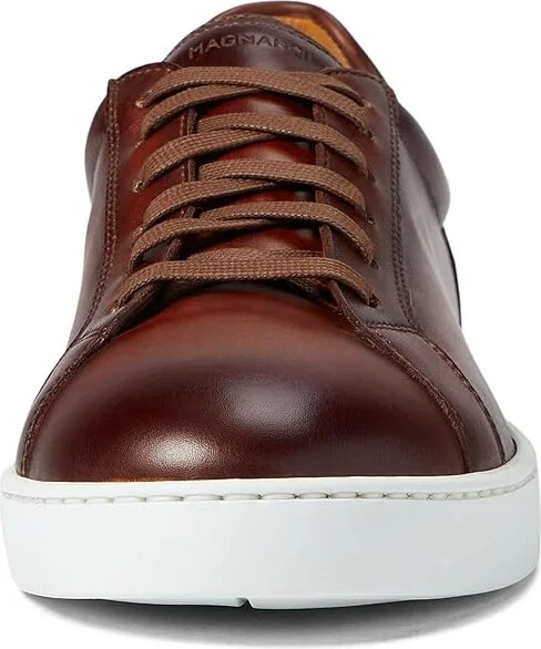 Magnanni Costa Lo Men's Lace up casual Shoes Cognac : 11.5 M, Leather - Image 5