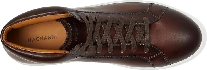 Magnanni Costa Mid Men's Shoes Brown Rugo : 8.5 M, Leather - Image 2