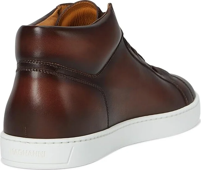 Magnanni Costa Mid Men's Shoes Brown Rugo : 8.5 M, Leather - Image 4