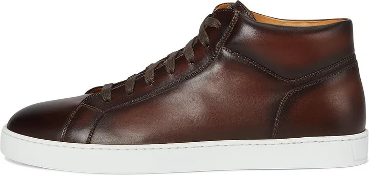 Magnanni Costa Mid Men's Shoes Brown Rugo : 8.5 M, Leather - Image 6
