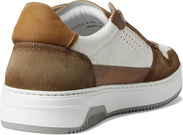 Magnanni Costello Men's Shoes White/Taupe : 8 M, Suede - Image 4