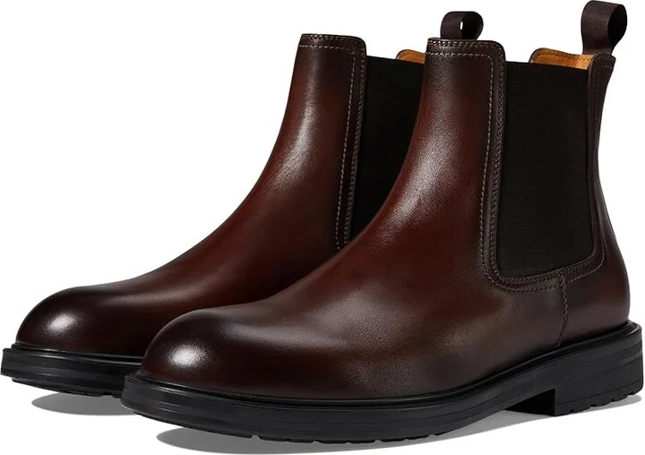 Magnanni Griffin Men's Lace-up Boots Brown : 12 M, Leather/Rubber