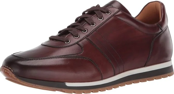 Magnanni Ibiza Men's Shoes Mid Brown : 7.5 M, Leather - Image 2