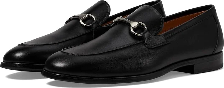 Magnanni Keagan Bit Men's Lace-up Boots Black Texture : 11.5 M, Leather