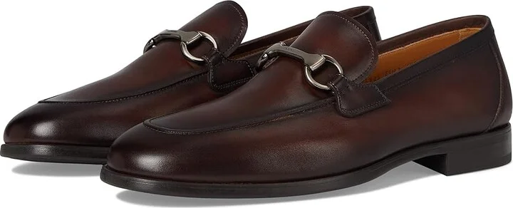 Magnanni Keagan Bit Men's Lace-up Boots Brown Texture : 10.5 M, Leather