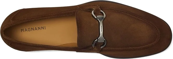 Magnanni Keagan Bit Men's Lace-up Boots Cognac Suede : 8.5 M, Leather - Image 2