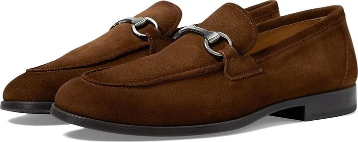 Magnanni Keagan Bit Men's Lace-up Boots Cognac Suede : 8.5 M, Leather