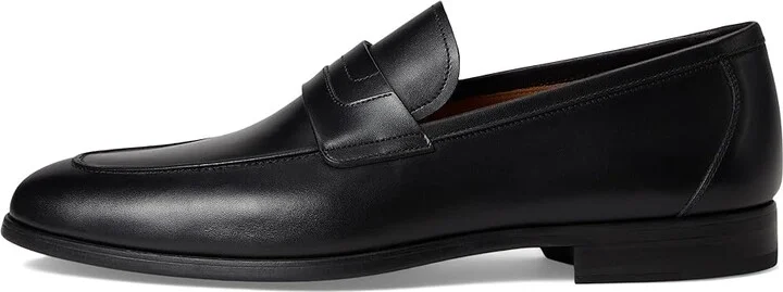 Magnanni Keagan Penny Men's Lace-up Boots Black : 7.5 M, Leather/Rubber - Image 6
