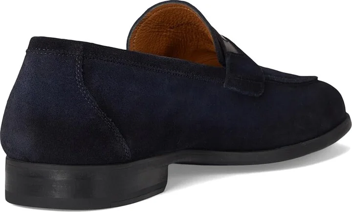Magnanni Keagan Penny Men's Lace-up Boots Navy/Brown Suede : 10 M, Leather/Rubber - Image 4