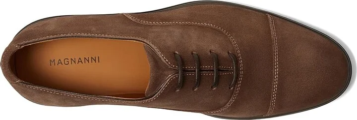 Magnanni Landis Men's Shoes Schore Suede : 9.5 M, Lace/Leather/Suede - Image 2