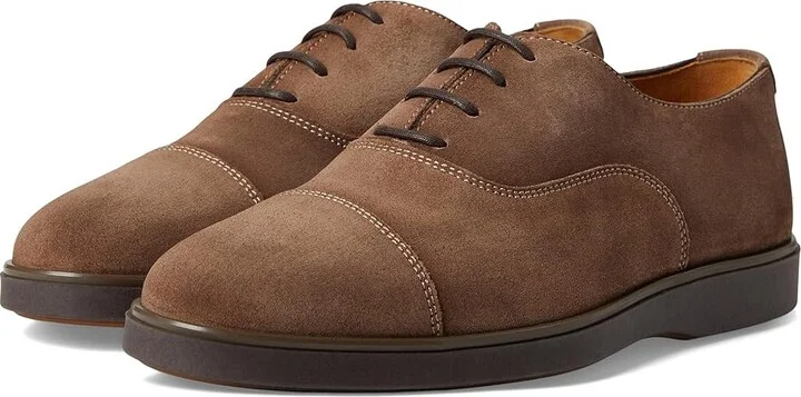 Magnanni Landis Men's Shoes Schore Suede : 9.5 M, Lace/Leather/Suede
