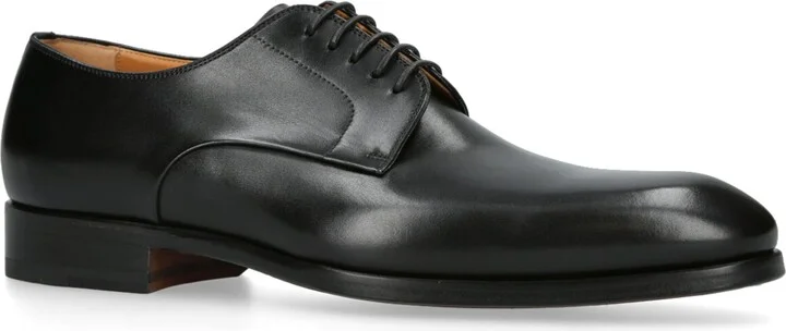 Magnanni Leather Derby Shoes - Image 3