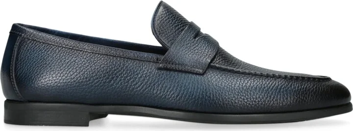 Magnanni Leather Diezma Ii Loafers