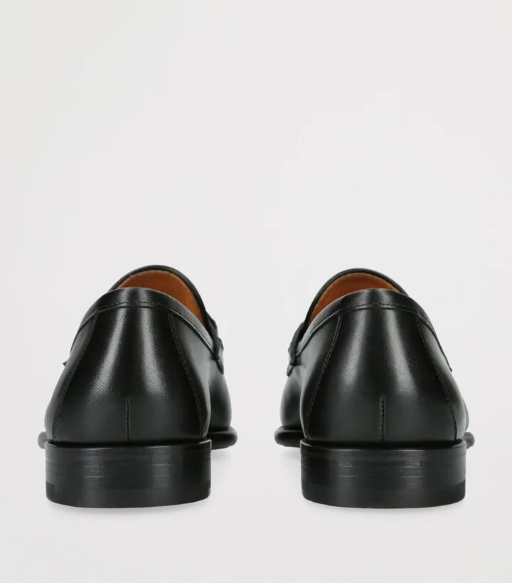 Magnanni Leather Hendidos Horsebit Loafers - Image 2
