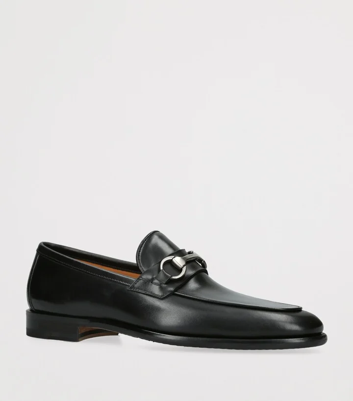 Magnanni Leather Hendidos Horsebit Loafers - Image 3