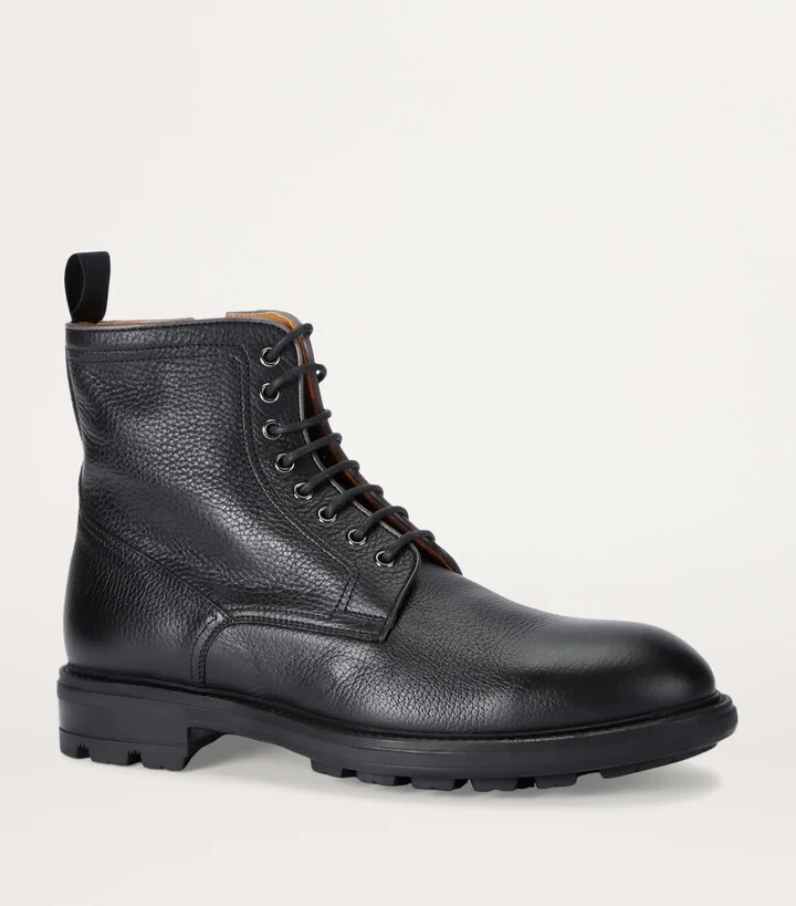 Magnanni Leather Lace-Up Boots - Image 3