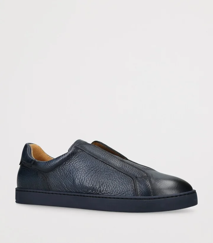 Magnanni Leather Laceless Sneakers - Image 3